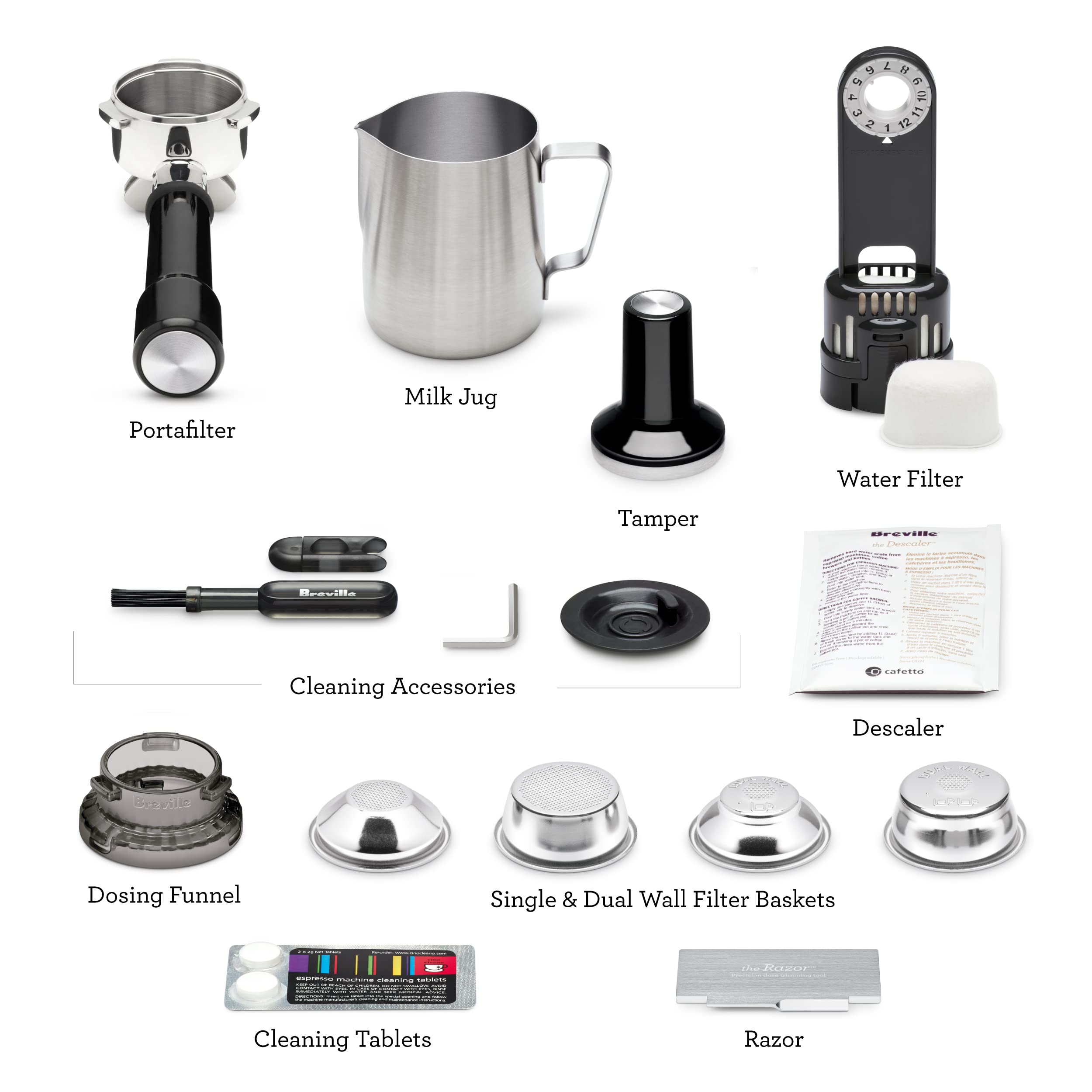 Foto 7 | Máquina de Café Espresso Breville - Venta Internacional