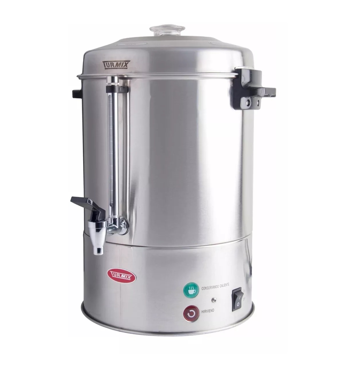 Foto 3 pulgar | Cafetera Percoladora Turmix TU28 Acero Inoxidable 100 Taza 15 Lts