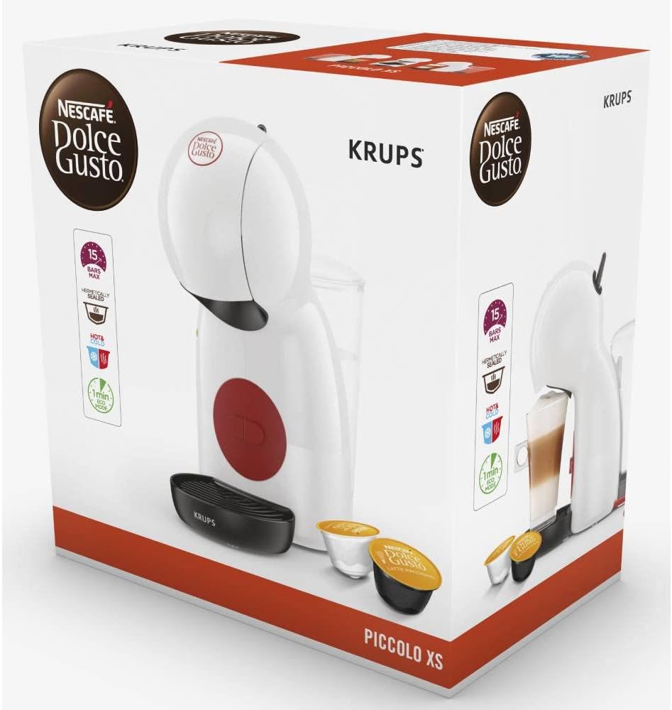 Foto 6 pulgar | Cafetera Krups T-fal Gusto Piccolo color Blanco