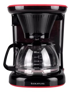 Foto 4 | Cafetera Taurus Velvet Negra + Termo De Agua Güish