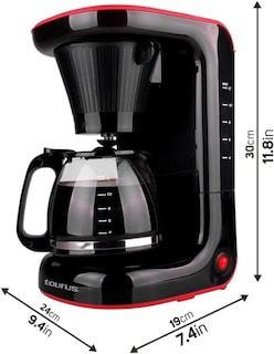 Foto 5 | Cafetera Taurus Velvet Negra + Termo De Agua Güish
