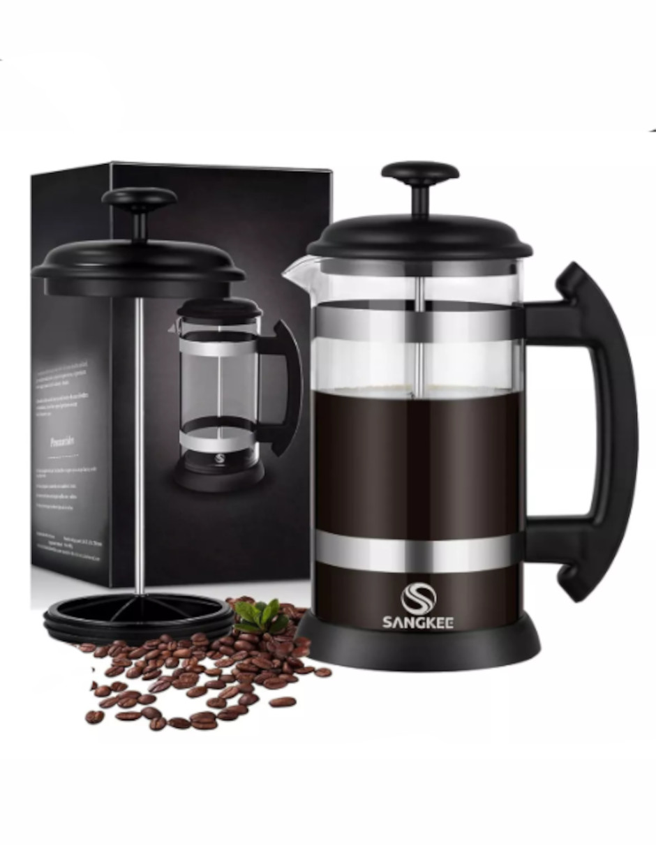 Foto 3 pulgar | Cafetera De Prensa Francesa + Termo Güish Gratis