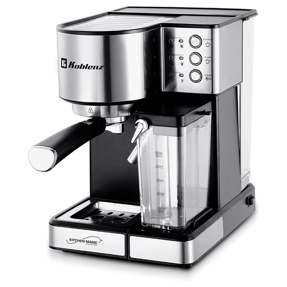 Foto 1 | Cafetera Espresso y Latte Koblenz CKM-1350 Gris 15 Bares de Presión