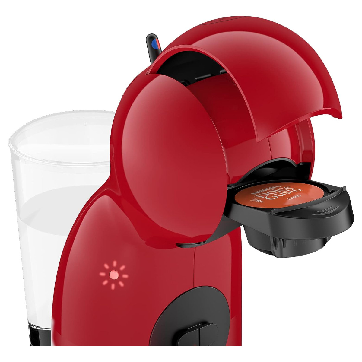 Foto 5 | Cafetera Manual Krups Cápsulas Piccolo 850 Ml Kp1a05mx-roja
