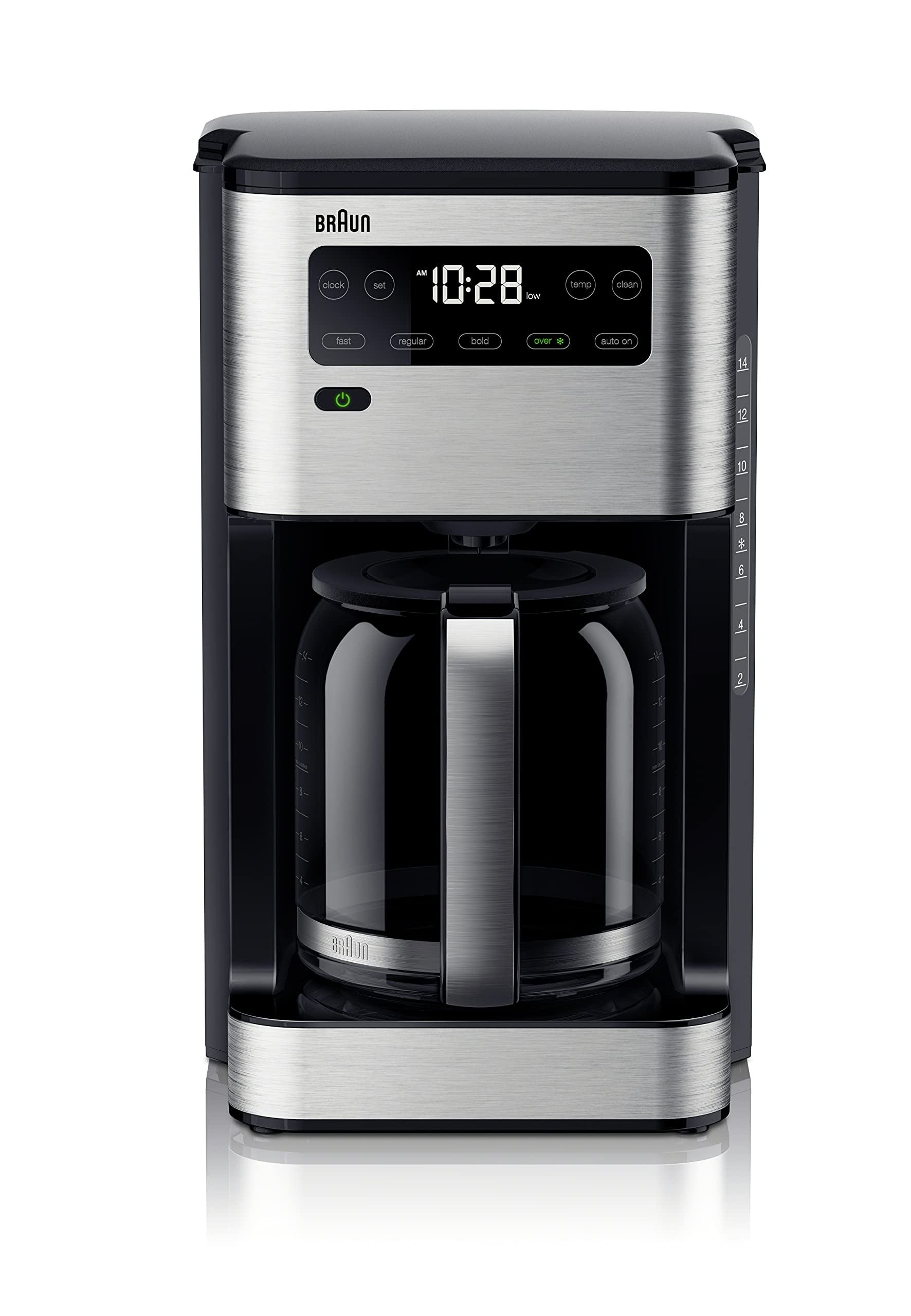 Venta Internacional - Cafetera Braun Kf5650bk Pure Flavor 14 Tazas Negra