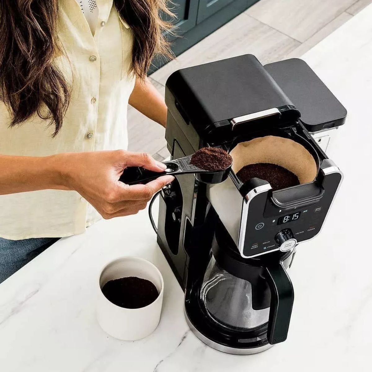 Foto 6 pulgar | Cafetera Ninja Dualbrew System 14 Tazas