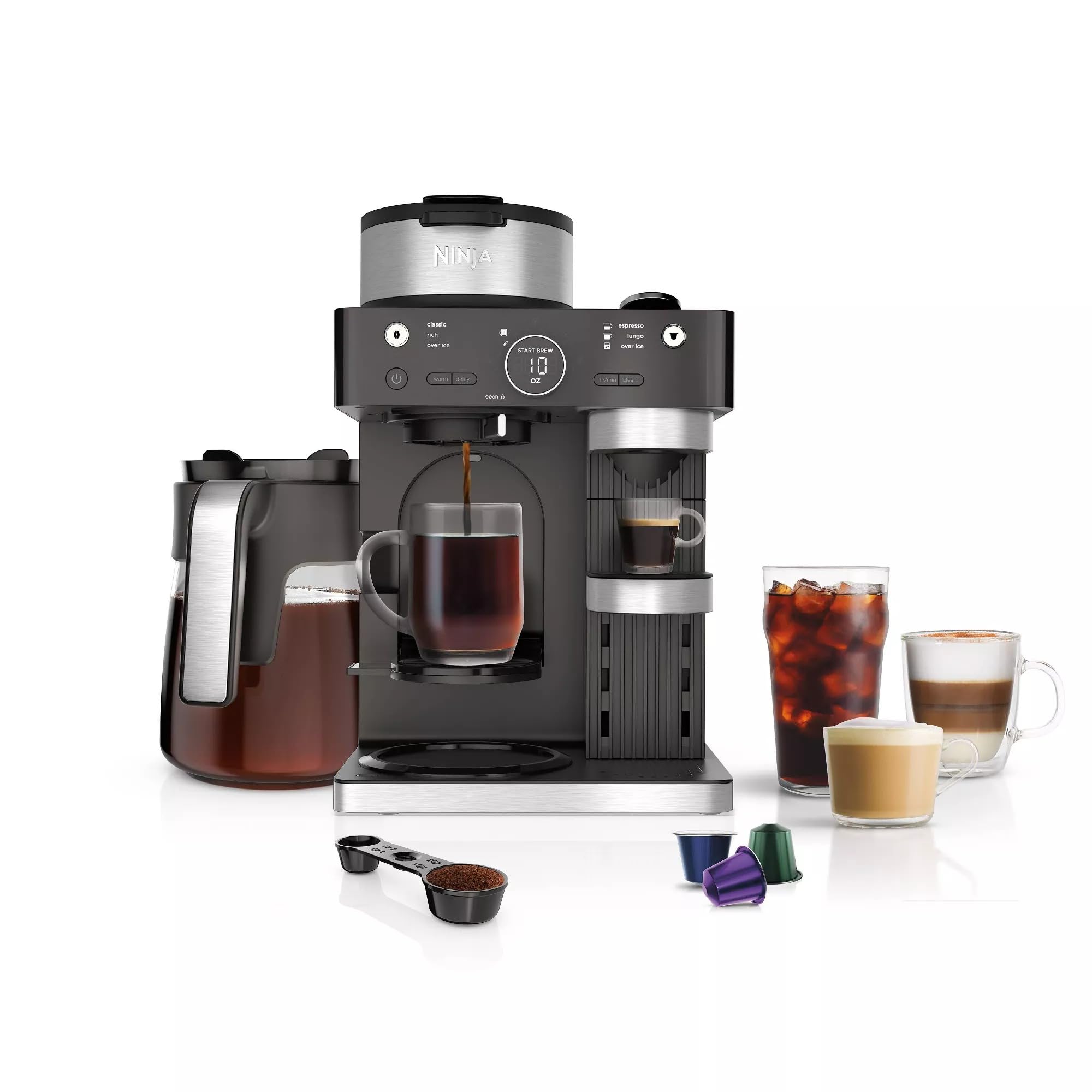 Foto 2 pulgar | Coffee Barista System Ninja Cfn601 Jarra para 12 Tazas Color Negro - Venta Internacional