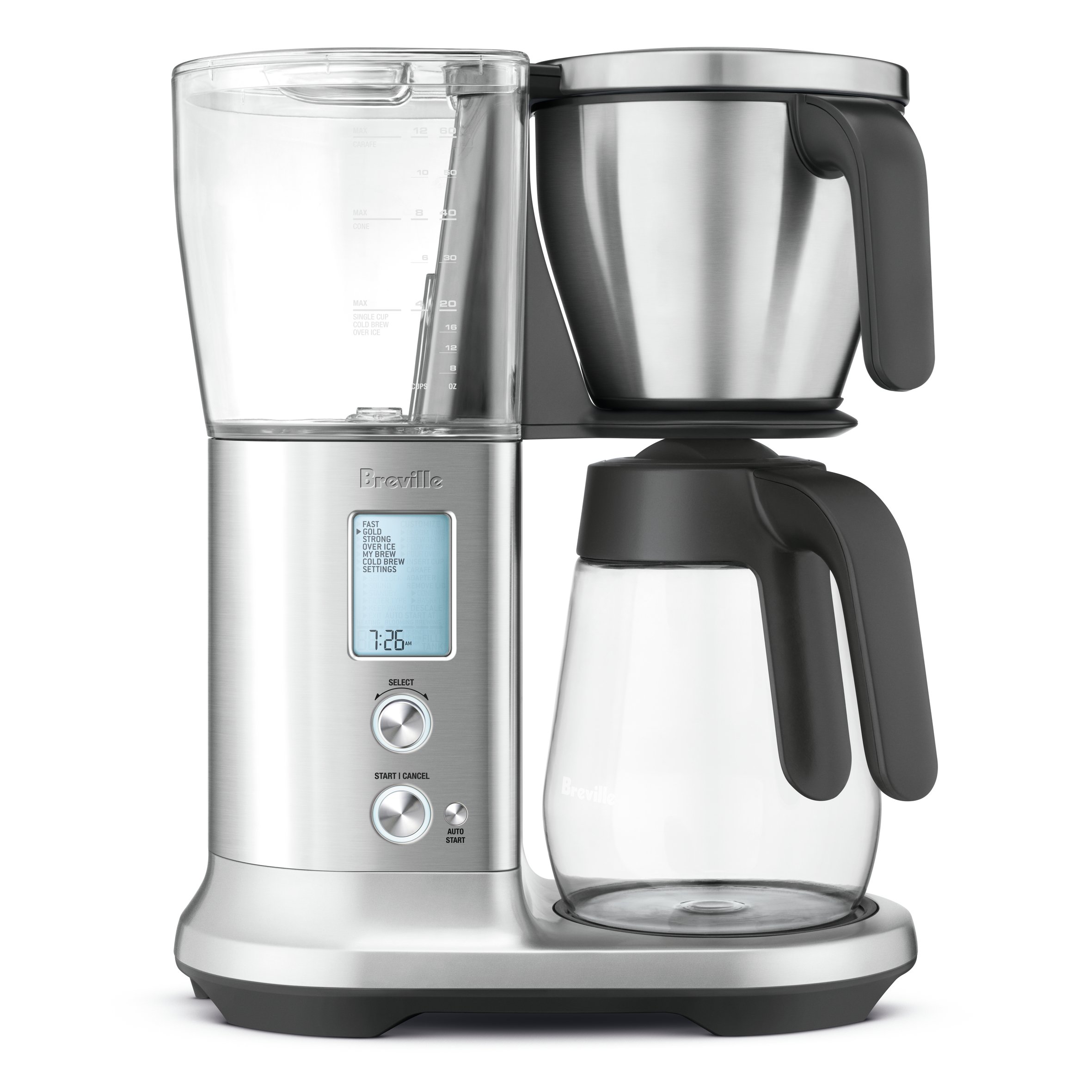 Cafetera Breville Precisión Brewer Drip Bdc400bss Glass - Venta Internacional