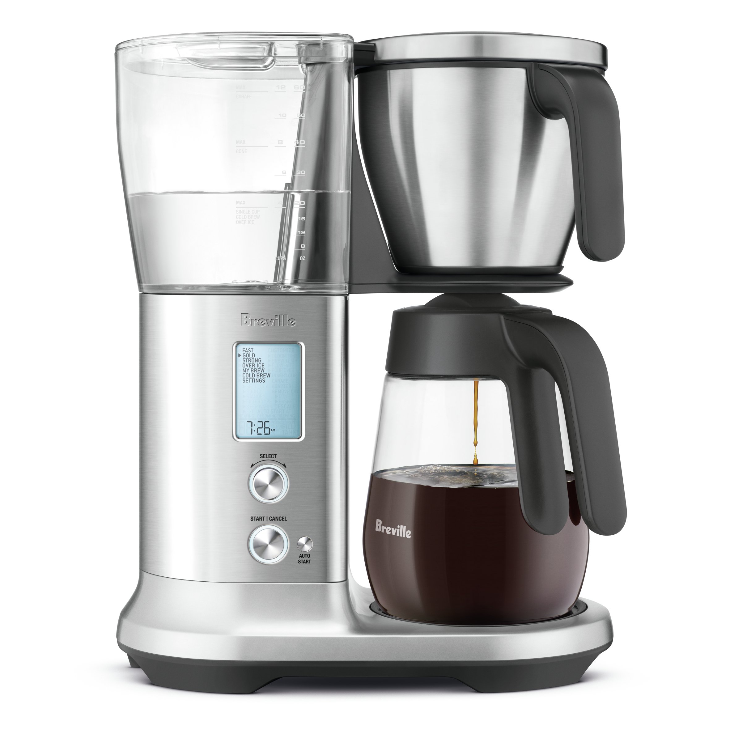 Foto 4 pulgar | Cafetera Breville Precisión Brewer Drip Bdc400bss Glass - Venta Internacional