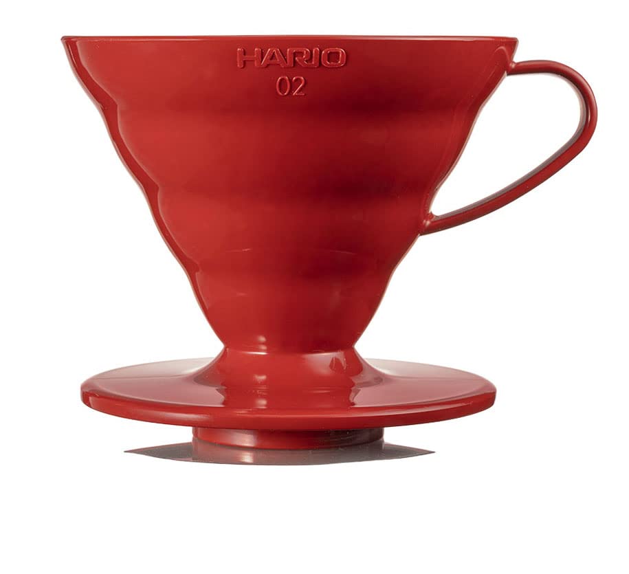 Foto 2 pulgar | Gotero De Café Hario V60 De Plástico Para Verter En Forma De Cono, Tamaño 02, Rojo - Venta Internacional.