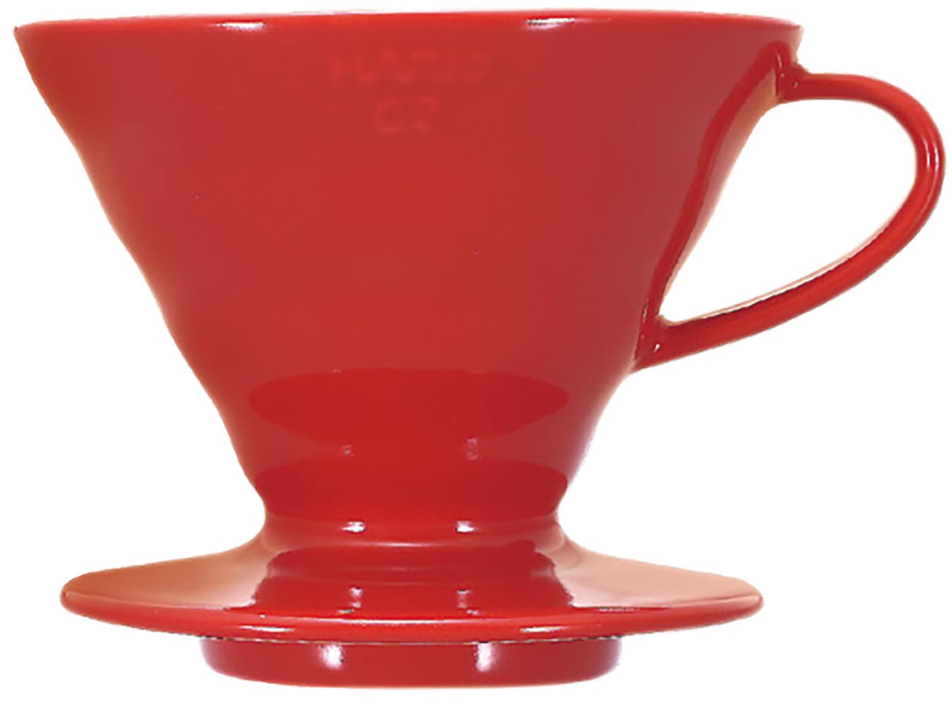 Foto 2 pulgar | Gotero De Café Hario V60 02, Cerámica, Rojo, Para 1 A 4 Tazas - Venta Internacional.