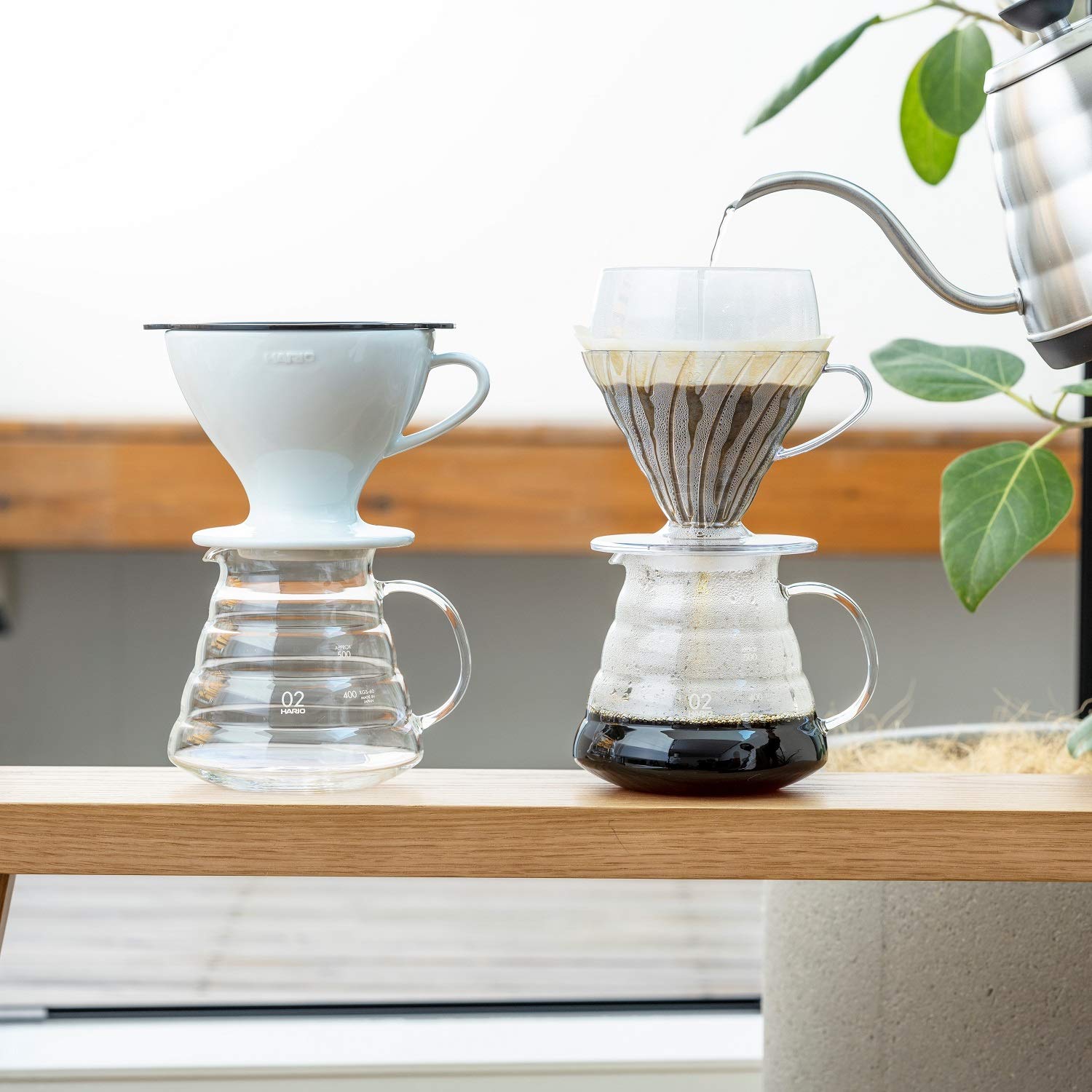 Foto 6 | Gotero Para Café Hario V60 Drip-assist, Tamaño 02, Transparente - Venta Internacional.