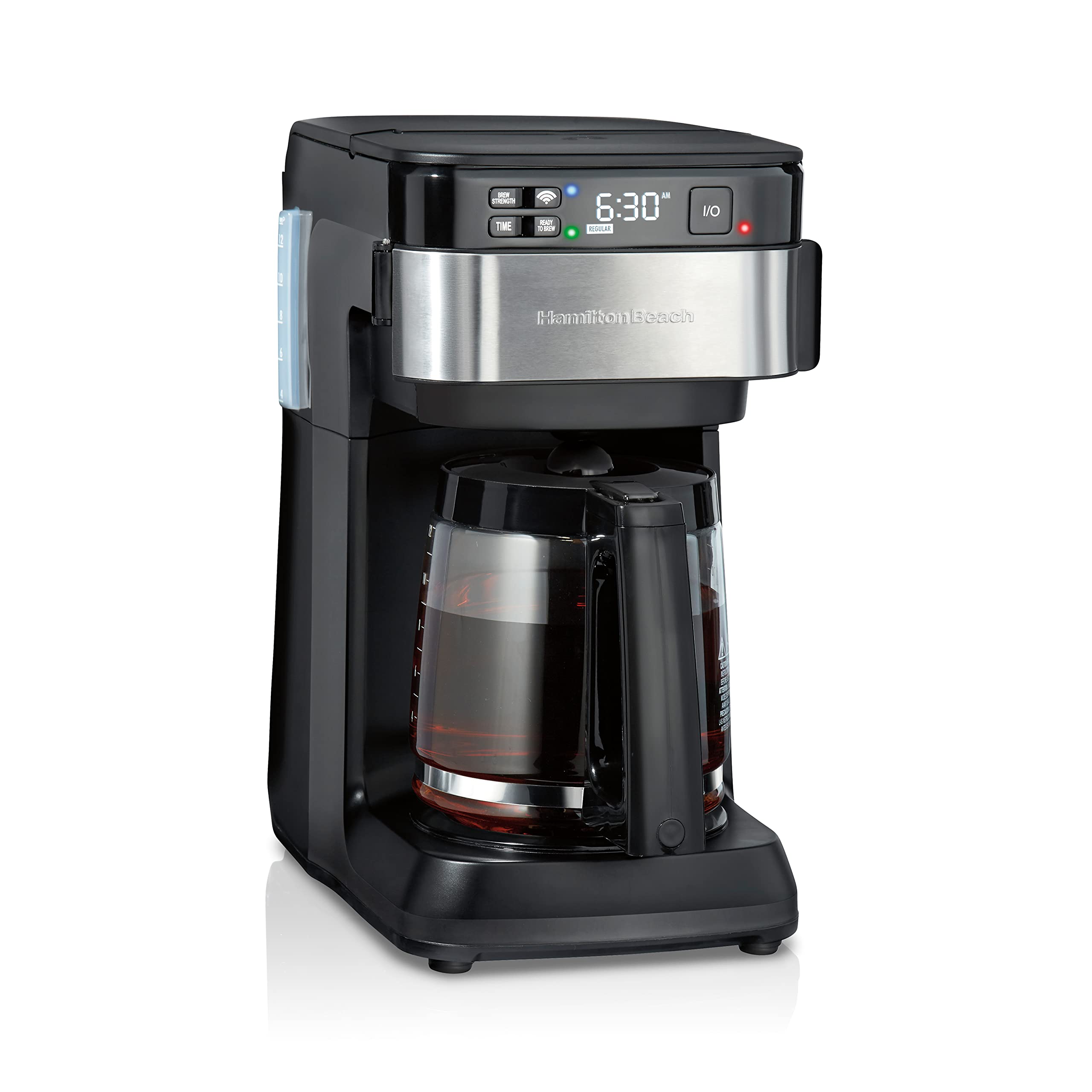 Foto 2 pulgar | Cafetera Hamilton Beach Alexa Smart de 12 Tazas Programable - Venta Internacional