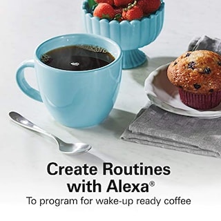 Foto 6 | Cafetera Hamilton Beach Alexa Smart de 12 Tazas Programable - Venta Internacional