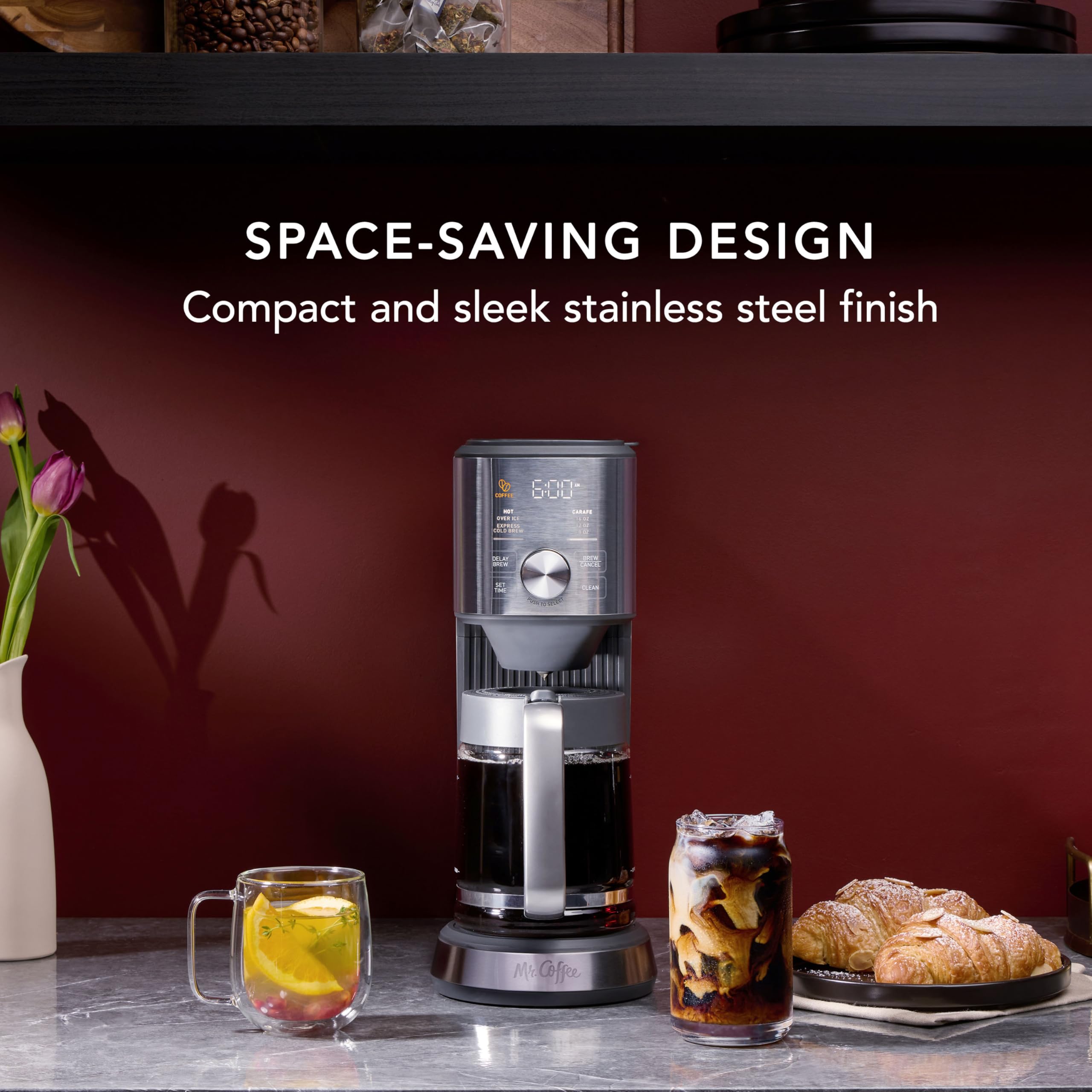 Foto 6 pulgar | Cafetera Mr. Coffee Perfect Brew Intelligent Brewer - Venta Internacional.
