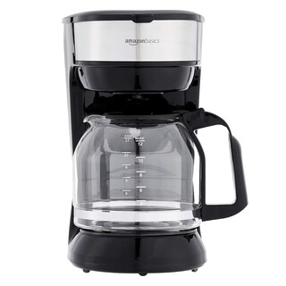 Foto 2 | Cafetera para 12 Tazas con Filtro Reutilizable Negro - Venta Internacional