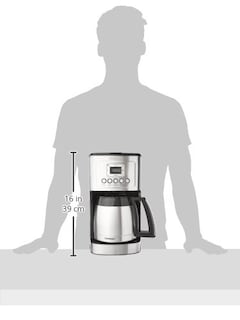 Foto 2 | Cafetera Cuisinart 12 Tazas Térmica Acero Inoxidable Plateado - Venta Internacional