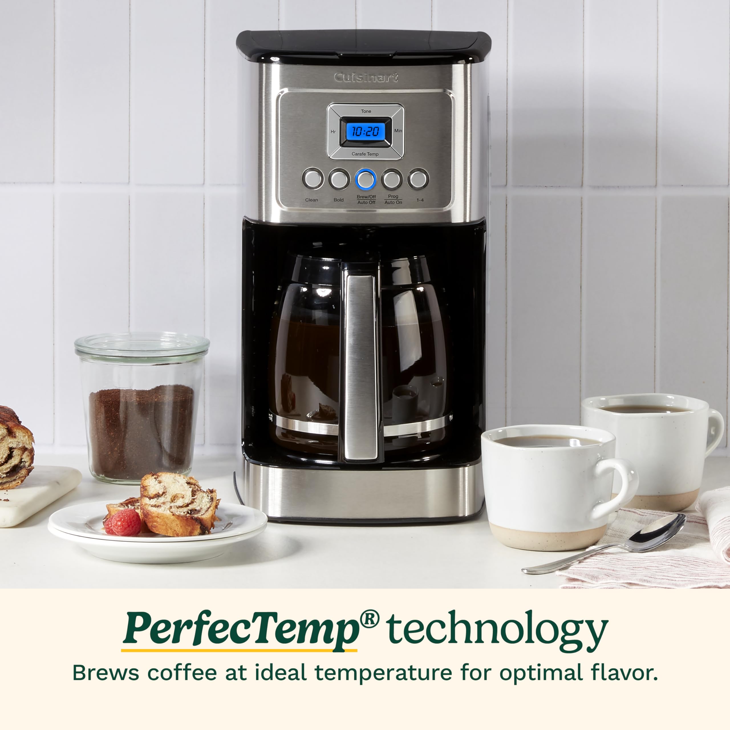 Foto 3 pulgar | Cafetera Cuisinart DCC-3200P1 Jarra de Vidrio para 14 Tazas - Venta Internacional