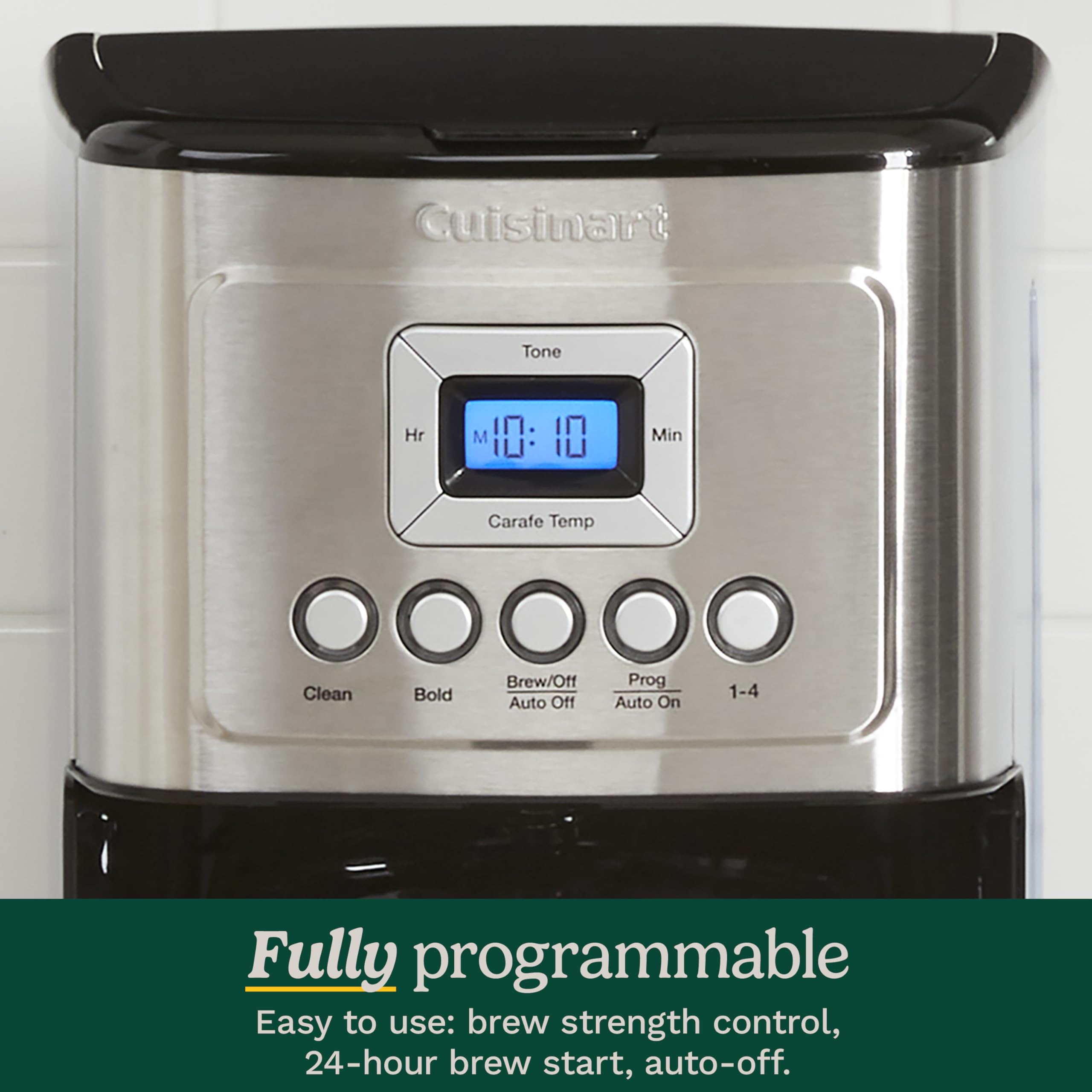 Foto 4 pulgar | Cafetera Cuisinart DCC-3200P1 Jarra de Vidrio para 14 Tazas - Venta Internacional