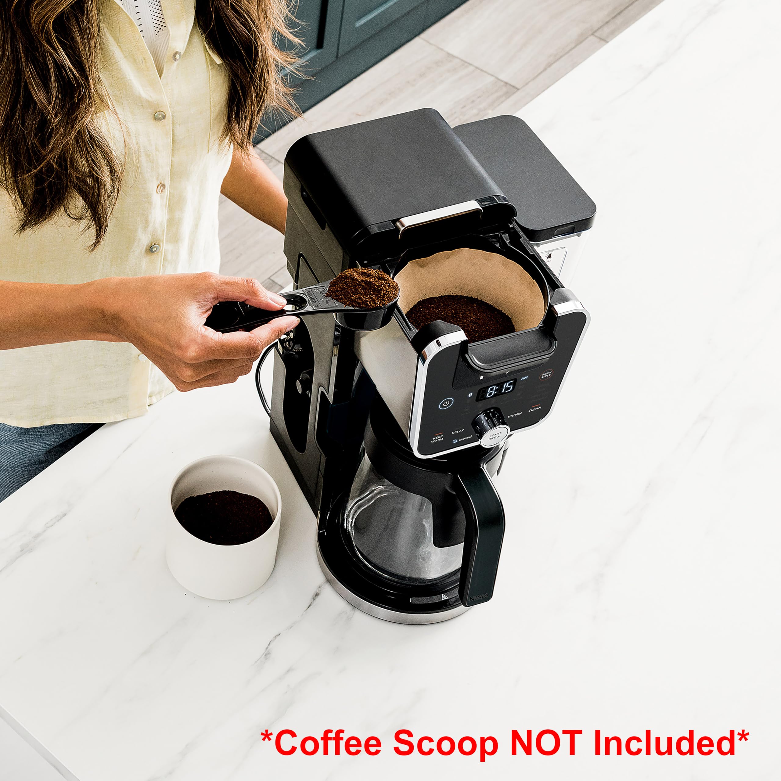 Foto 4 pulgar | Cafetera Ninja Cfp451co Dualbrew System 14 Tazas Negra - Venta Internacional