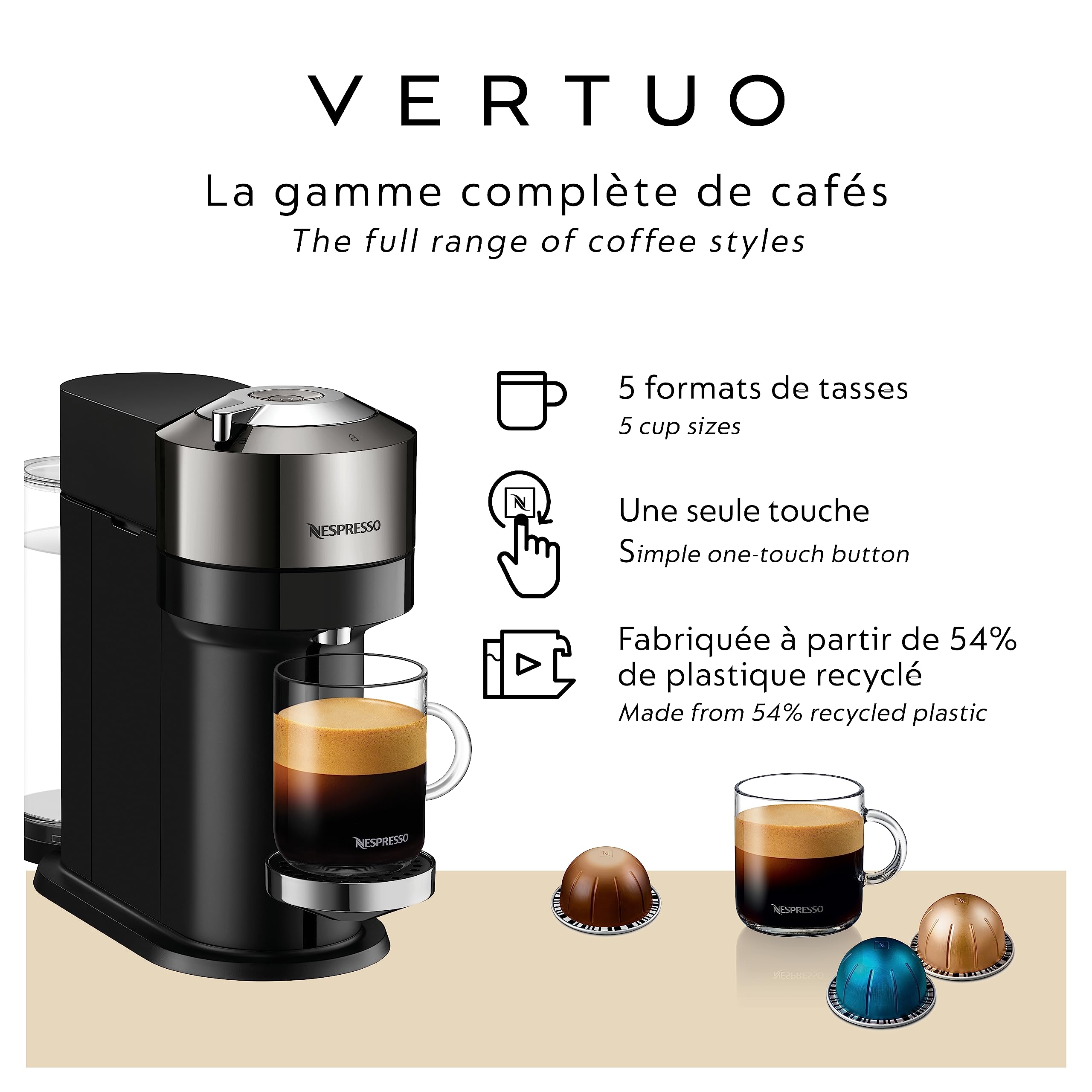 Foto 6 pulgar | Cafetera Nespresso Negra-Venta Internacional