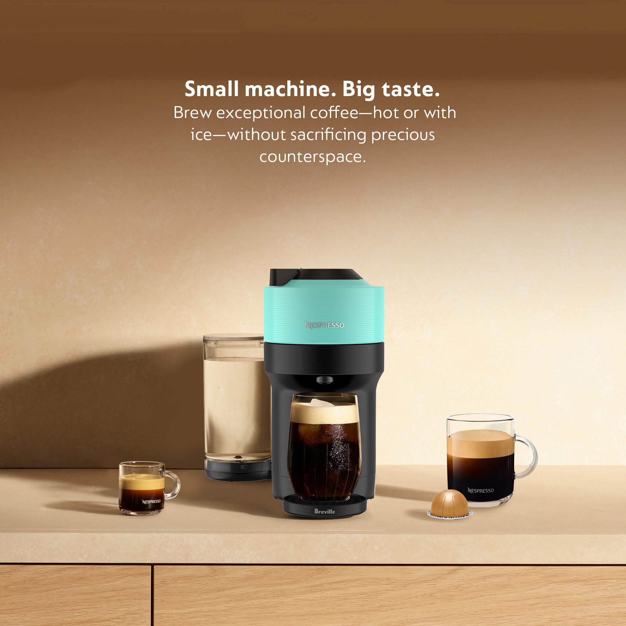 Foto 2 | Cafetera y Espresso Nespresso Vertuo Pop+ Breville - Venta Internacional