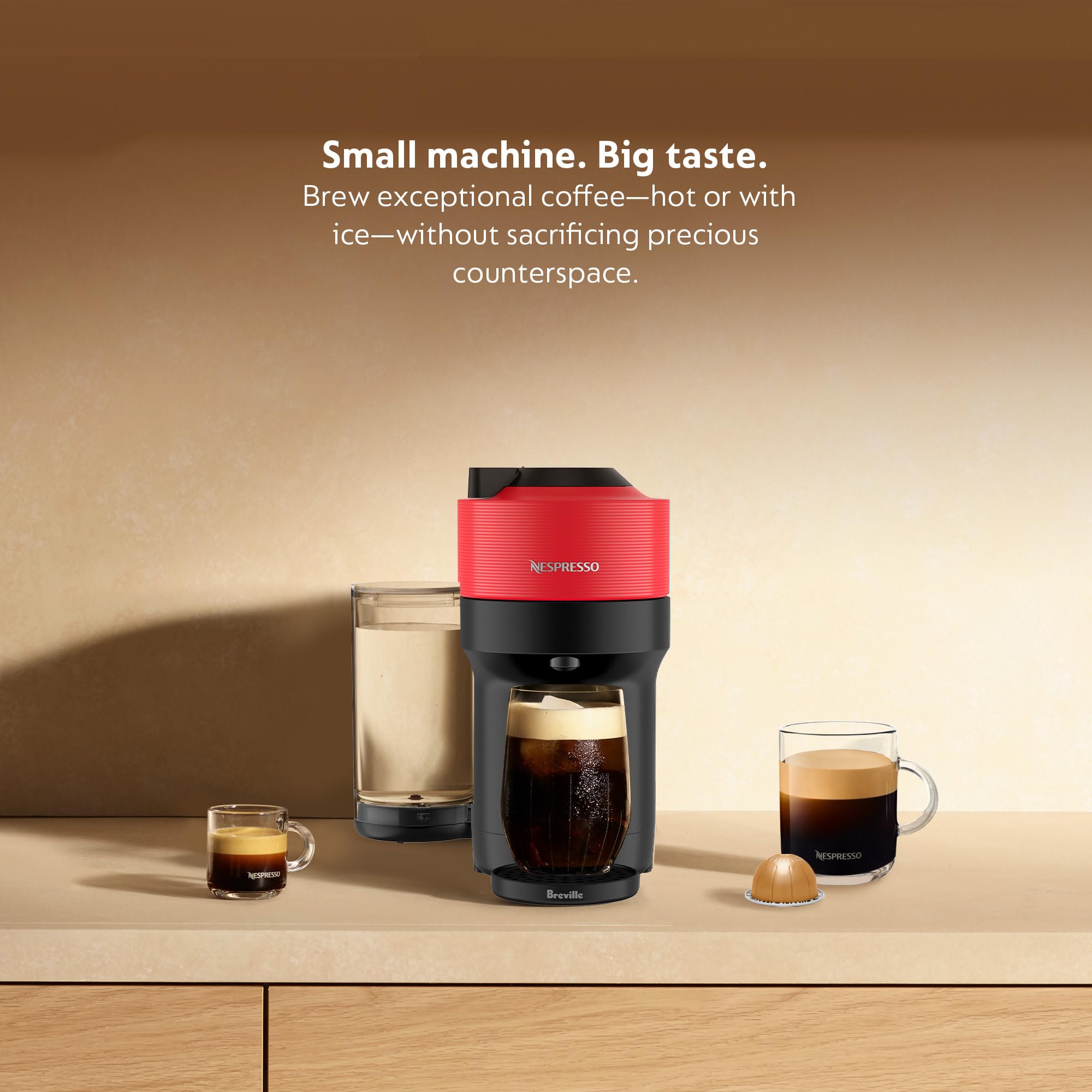 Foto 2 | Cafetera y Espresso Nespresso Vertuo Pop+ Breville - Venta Internacional