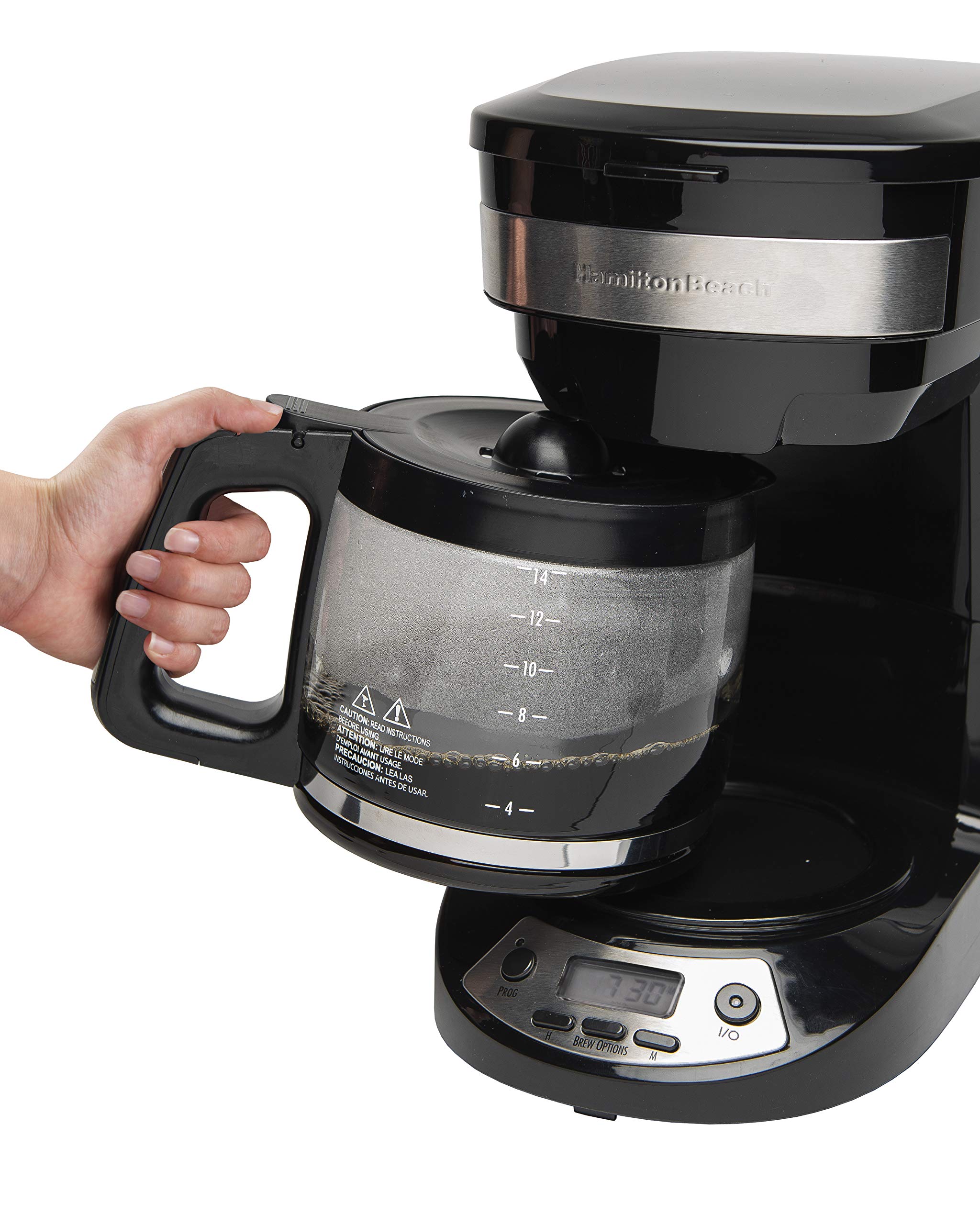 Foto 5 pulgar | Cafetera Hamilton Beach Programable Para 14 Tazas 46295c - Venta Internacional.