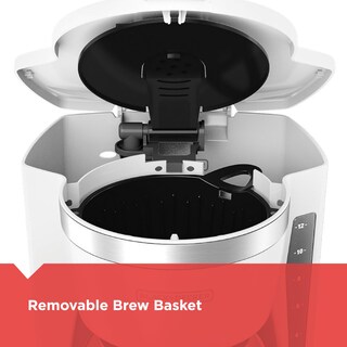 Foto 4 | Cafetera Programable Black+Decker CM1160W Blanca para 12 tazas - Venta Internacional