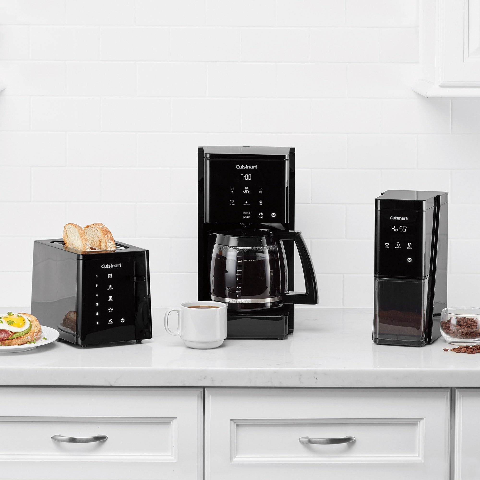 Foto 8 pulgar | Cafetera Cuisinart Dcc-t20 Pantalla Táctil Programable 14 Tazas - Venta Internacional