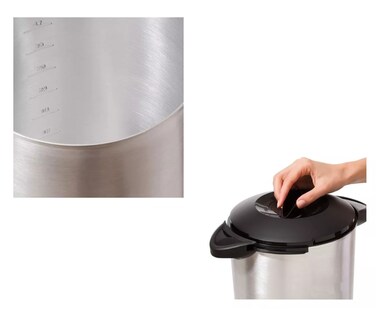 Foto 4 | Cafetera Urna Lab.g Para 45 Tazas, Color Gris