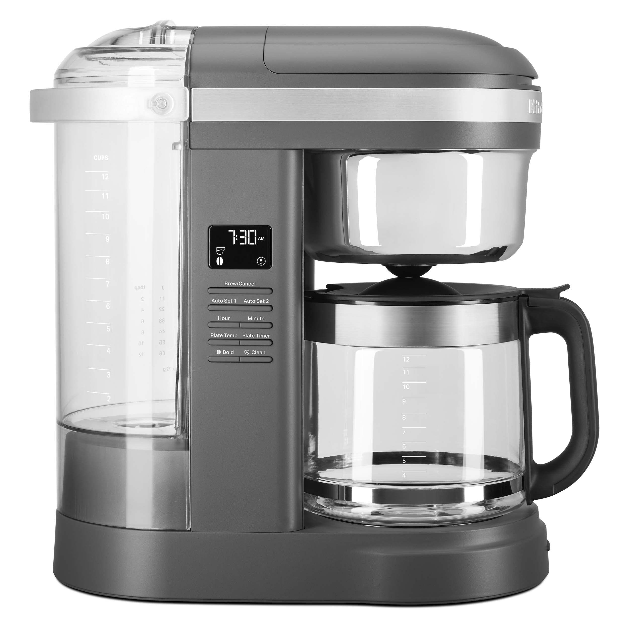 Foto 4 pulgar | Cafetera Kitchenaid Kcm1209dg Drip 12 Tazas Gris Mate - Venta Internacional