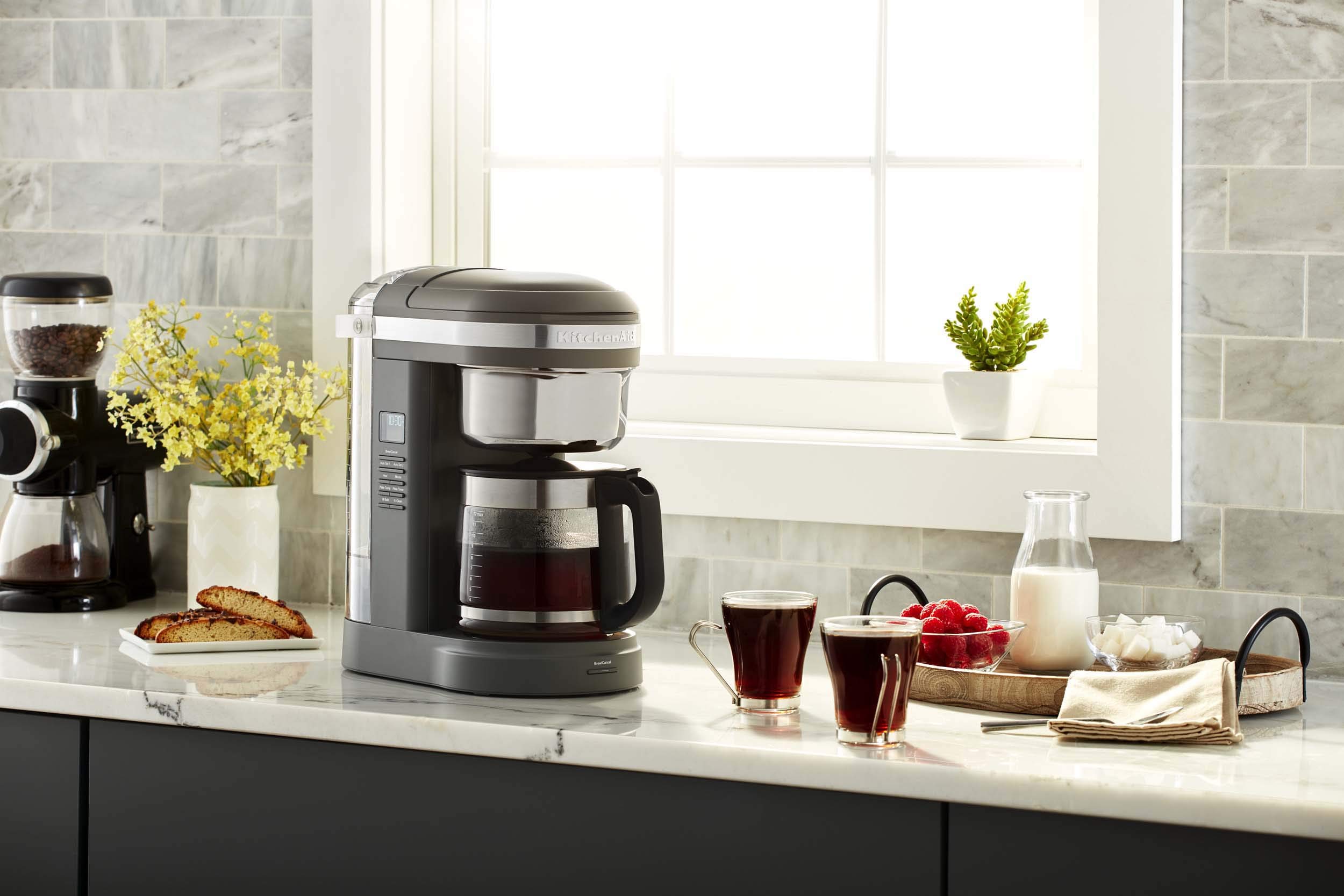 Foto 7 pulgar | Cafetera Kitchenaid Kcm1209dg Drip 12 Tazas Gris Mate - Venta Internacional