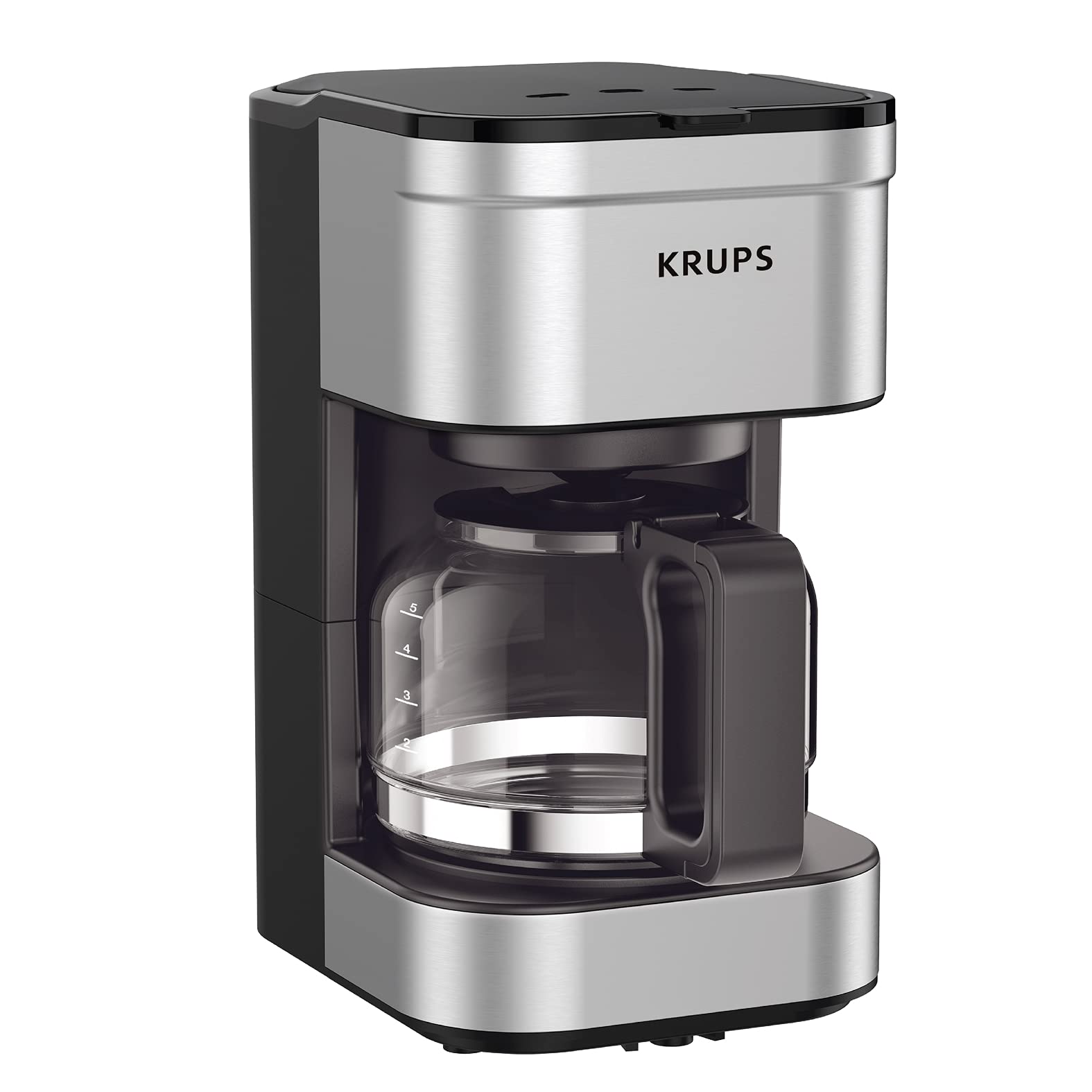 Cafetera Krups Simply Brew Compact de Acero Inoxidable para 5 Tazas - Venta Internacional $1,384