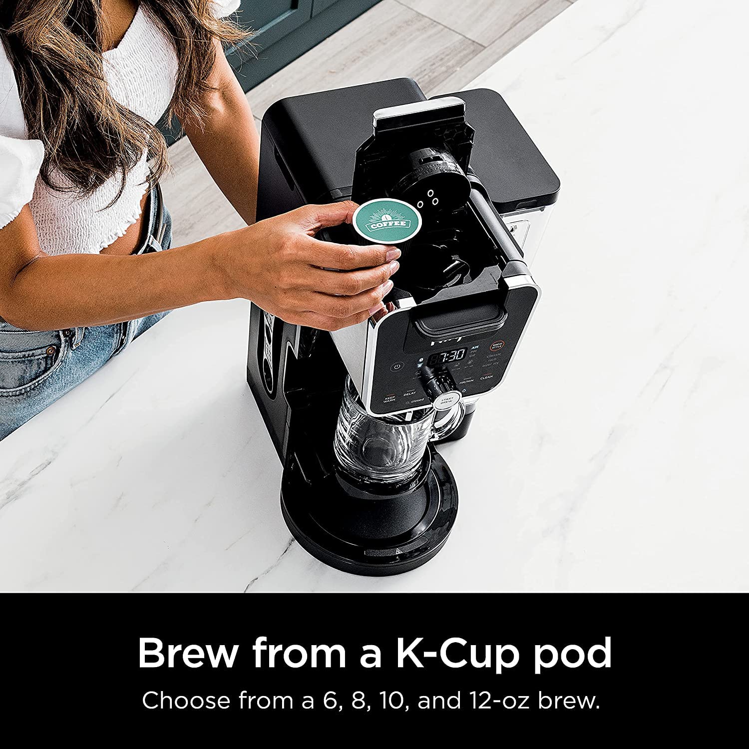 Foto 2 | Renewed Ninja Cfp201 Dualbrew, 12 Tazas, Goteo, Una Sola Porción - Venta Internacional.