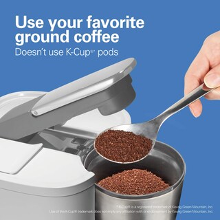 Foto 4 | Cafetera Hamilton Beach Convenient Craft 473 Ml, Color Blanco - Venta Internacional.