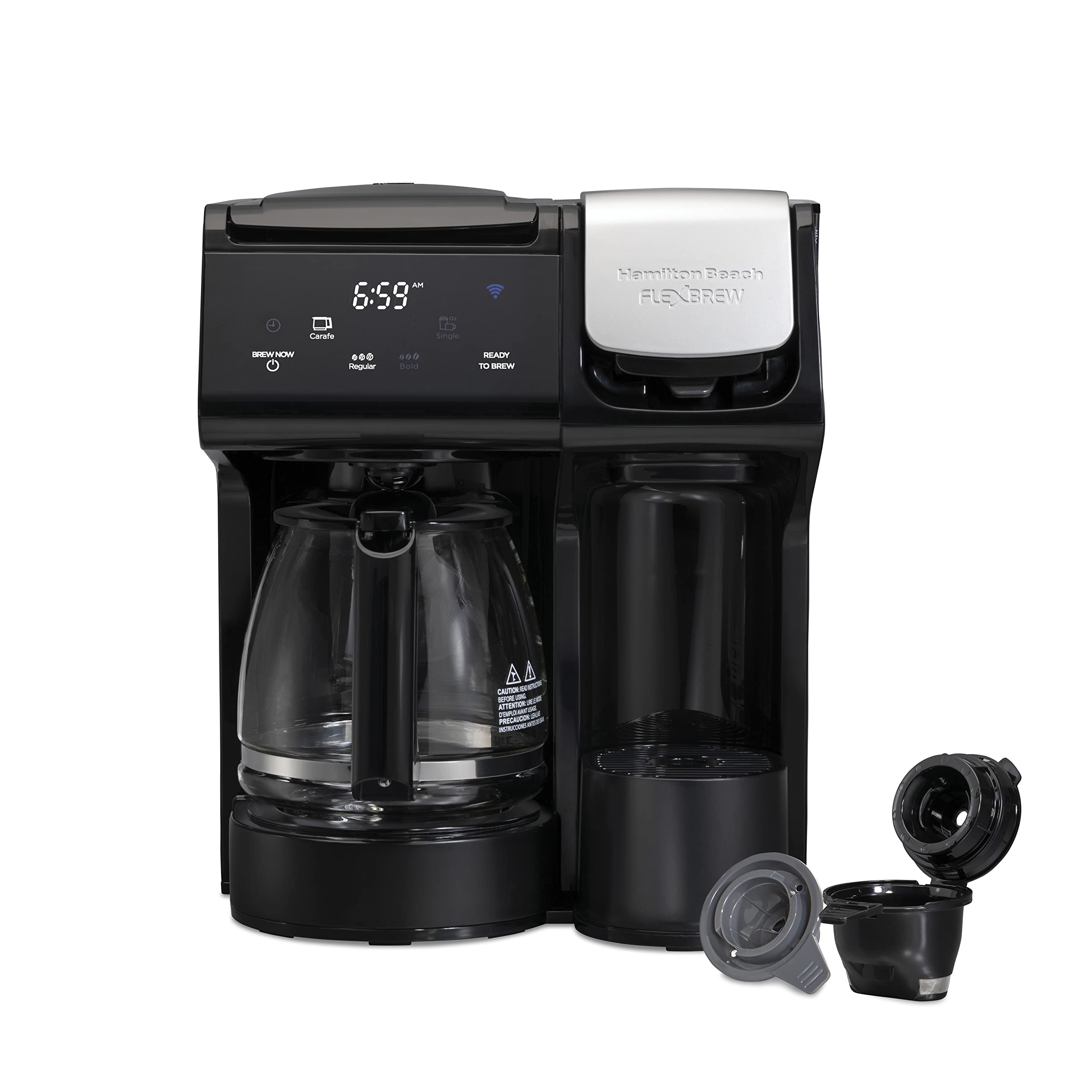 Foto 2 pulgar | Cafetera Hamilton Beach Flexbrew Trio 2 Vías 12 Unidades Negra - Venta Internacional