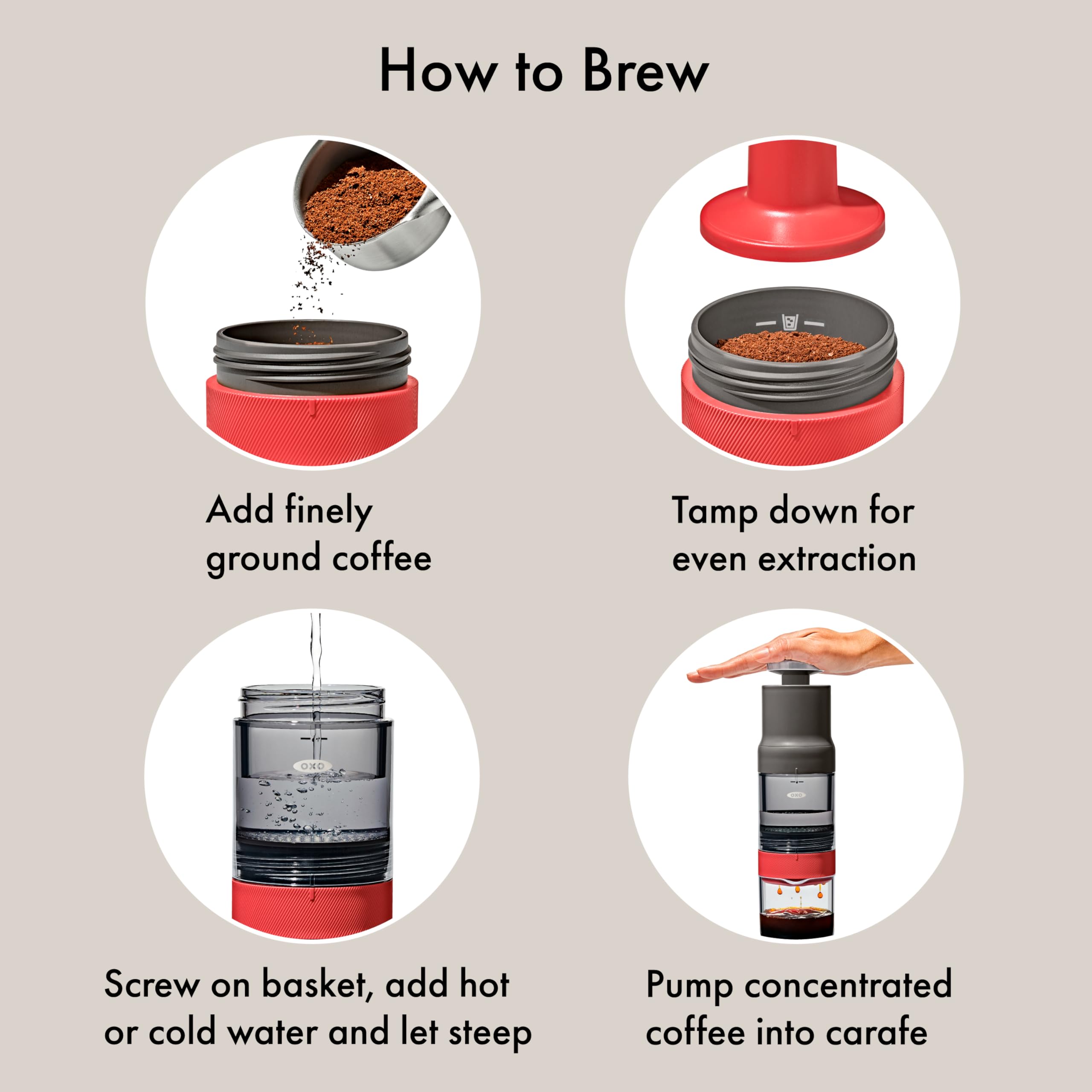 Foto 5 pulgar | Cafetera Oxo Outdoor Rapid Brewer con Bolsa de Viaje - Venta Internacional