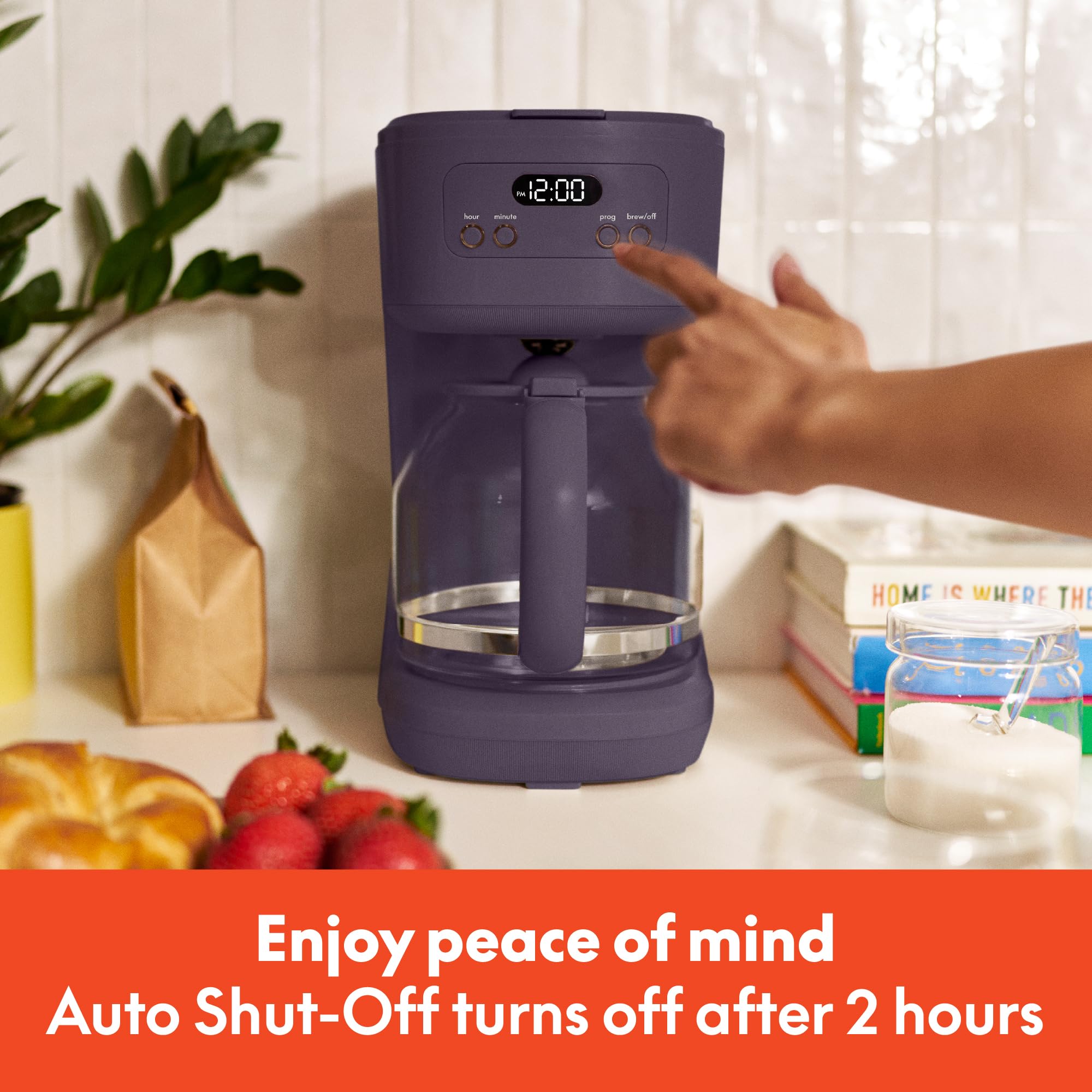 Foto 6 pulgar | Cafetera Bella Programable Para 12 Tazas Con Filtro Reutilizable - Venta Internacional.