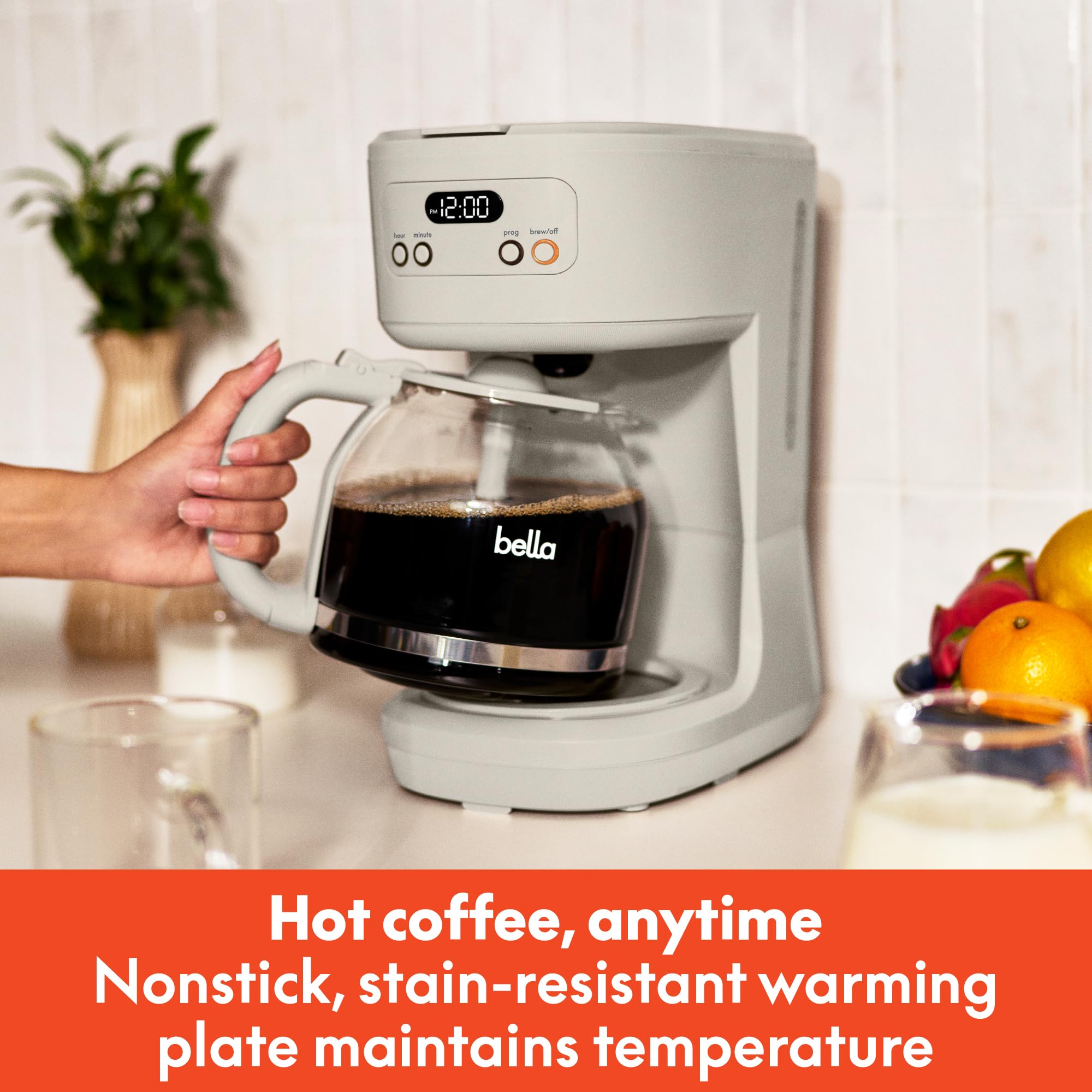 Foto 3 pulgar | Cafetera Bella Programable 12 Tazas Apagado Automático - Venta Internacional
