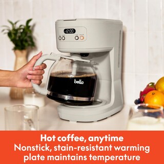 Foto 2 | Cafetera Bella Programable 12 Tazas Apagado Automático - Venta Internacional