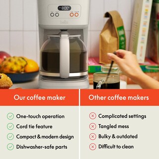 Foto 6 | Cafetera Bella Programable 12 Tazas Apagado Automático - Venta Internacional