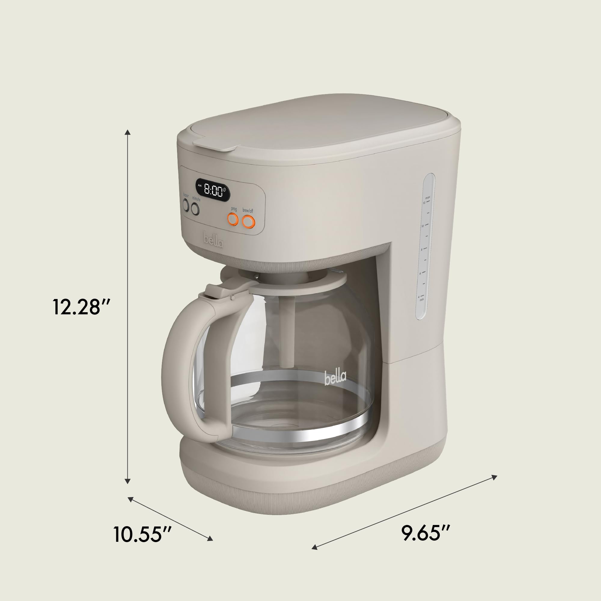 Foto 8 pulgar | Cafetera Bella Programable 12 Tazas Apagado Automático - Venta Internacional