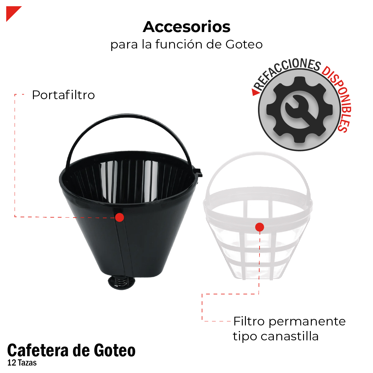 Foto 9 pulgar | Bogner Cafetera Digital De Goteo Capacidad Para 12 Tazas Bdcm12r