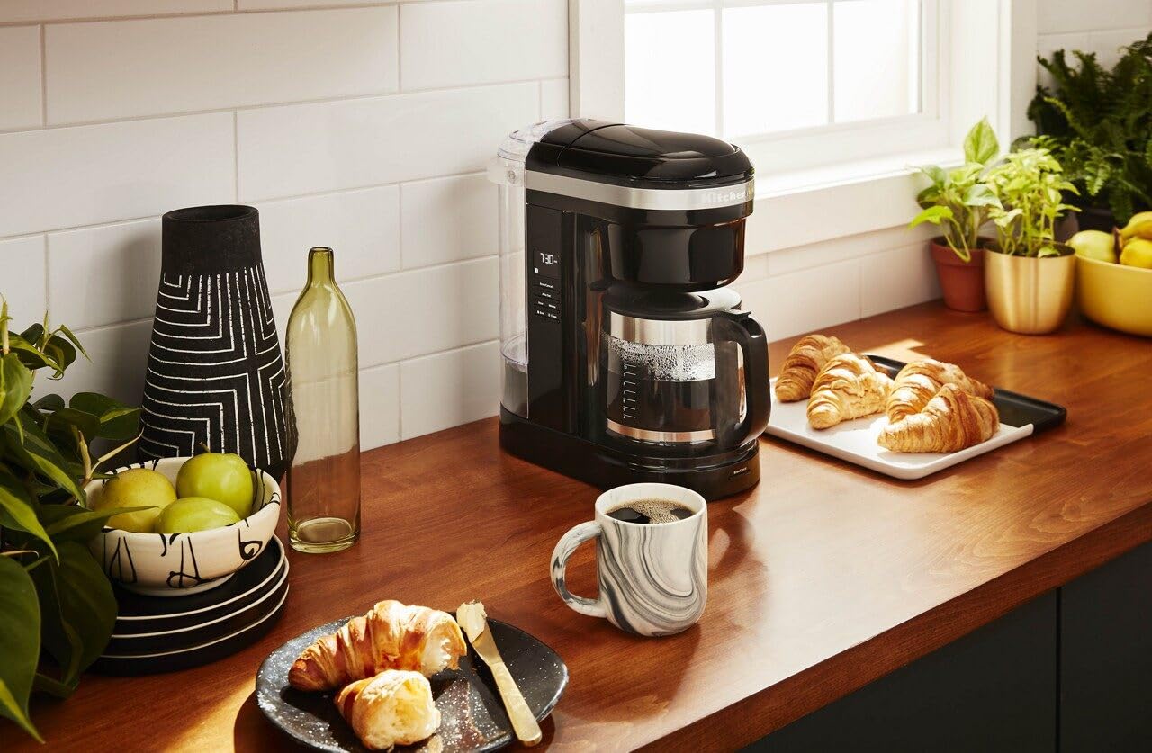 Foto 6 pulgar | Cafetera Kitchenaid Kcm1208ob Drip 12 Tazas, Color Negro Ónix - Venta Internacional.