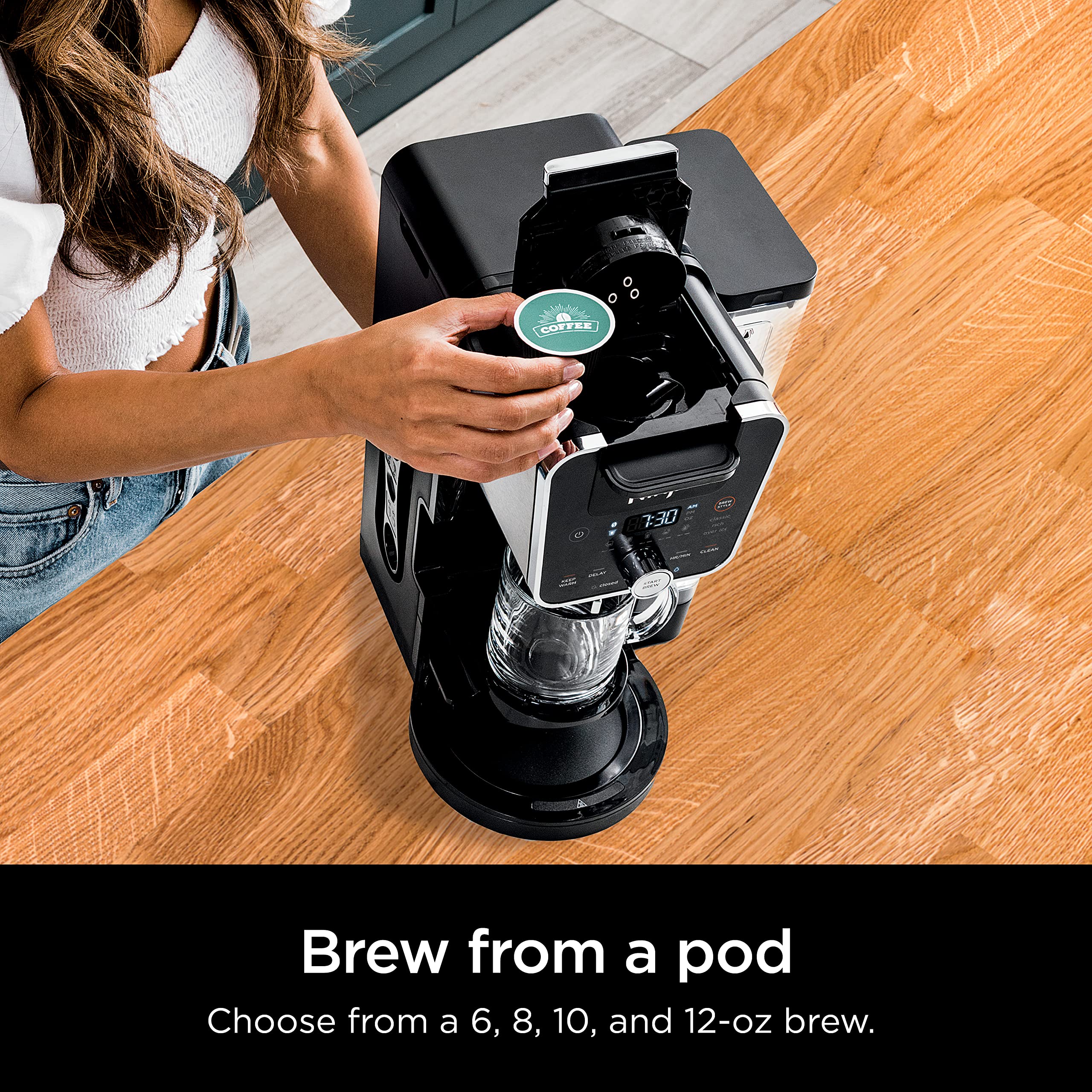 Foto 2 | Cafetera Ninja Drip Con K Cup Combo 12 Tazas Cfp201 1.4 L - Venta Internacional.