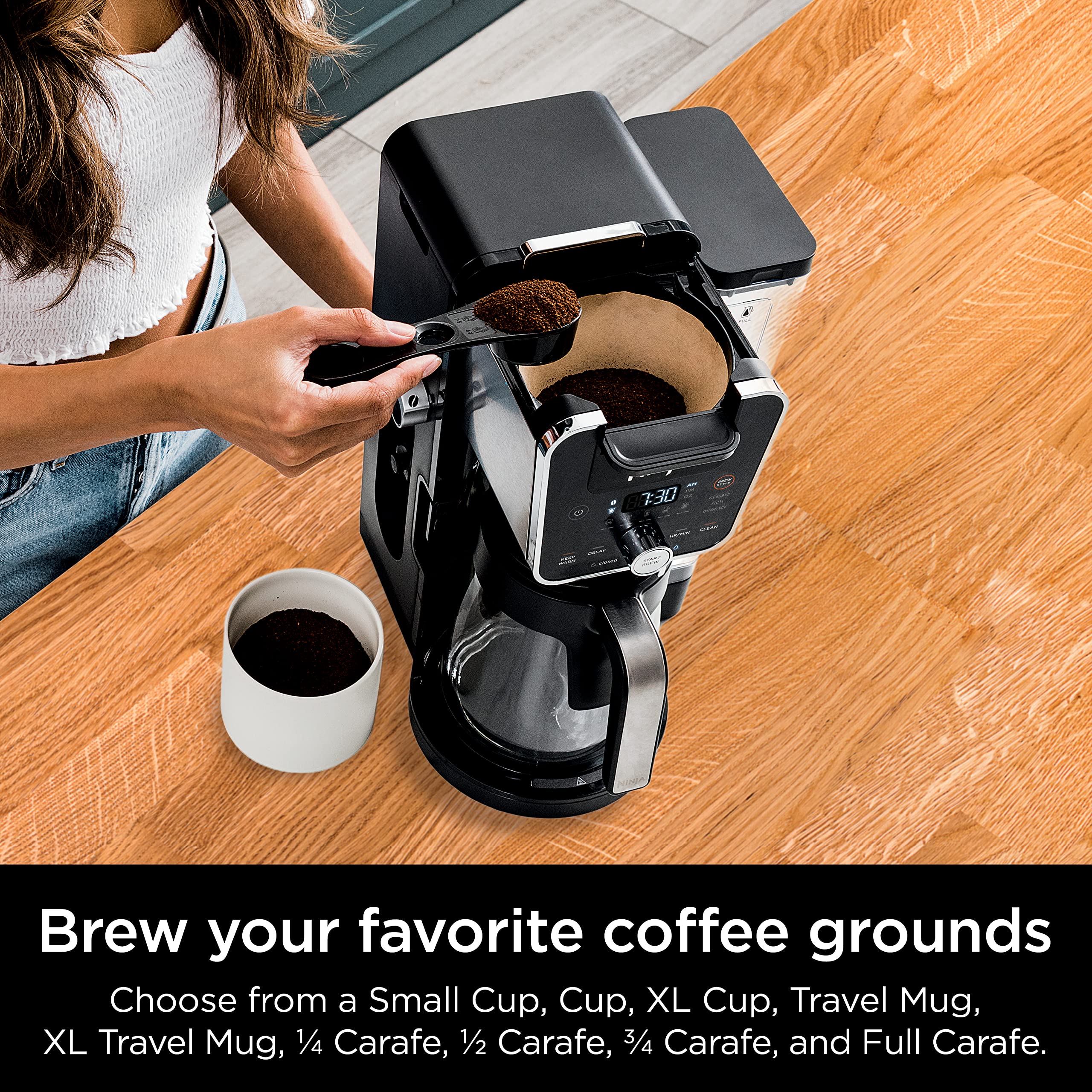 Foto 4 pulgar | Cafetera Ninja Drip Con K Cup Combo 12 Tazas Cfp201 1.4 L - Venta Internacional.