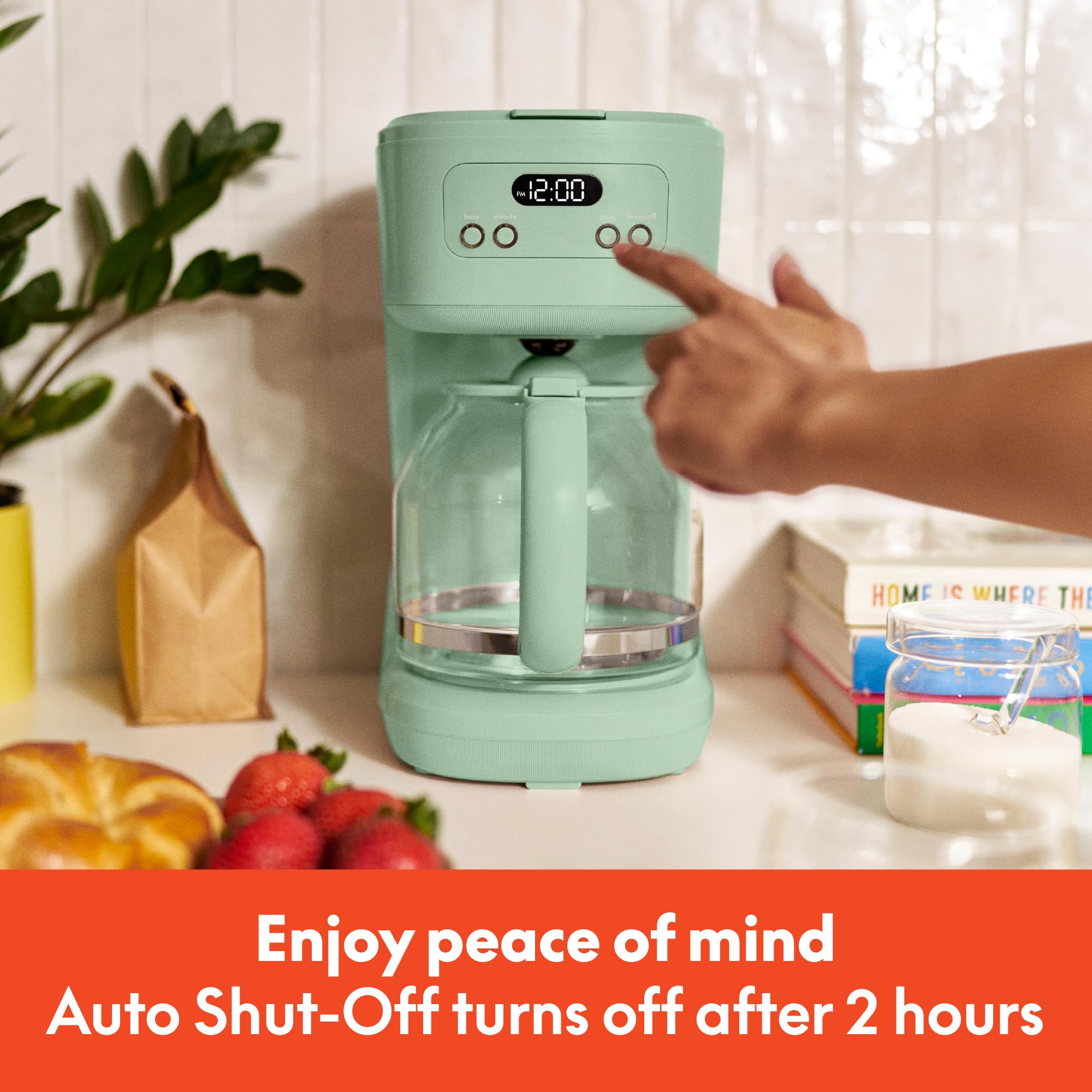 Foto 5 | Cafetera Bella Programable Para 12 Tazas Con Apagado Automático - Venta Internacional.