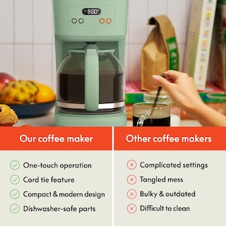 Foto 6 | Cafetera Bella Programable Para 12 Tazas Con Apagado Automático - Venta Internacional.