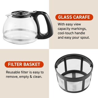 Foto 2 | Cafetera Elite Gourmet Ehc4128 Para 4 Tazas Brew & Drip Color Negro - Venta Internacional.
